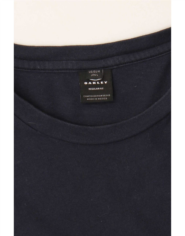 Oakley T-shirt coupe classique pour homme Bleu marine moyen Floral