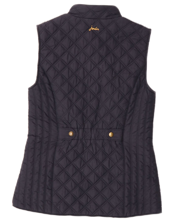 Joules Gilet matelassé pour femme UK 8 Small Bleu marine Polyester