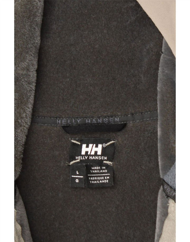 HELLY HANSEN Veste coupe-vent à capuche pour homme UK 40 Large Gris Polyester