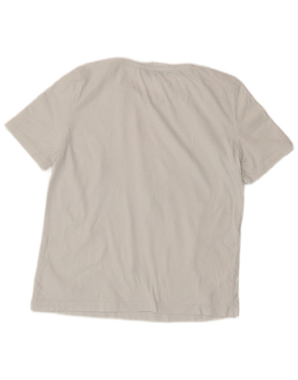 ZARA Femme T-Shirt Top UK 8 Small Blanc