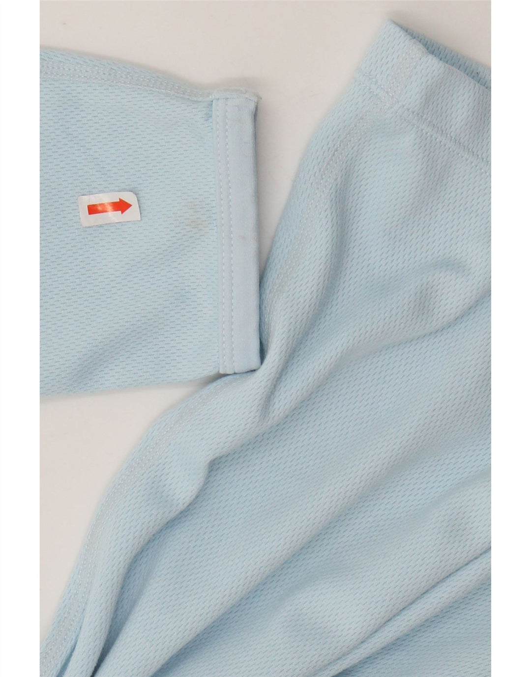 NIKE Haut Dri Fit à manches longues pour femme US 12/14 Large Bleu Polyester