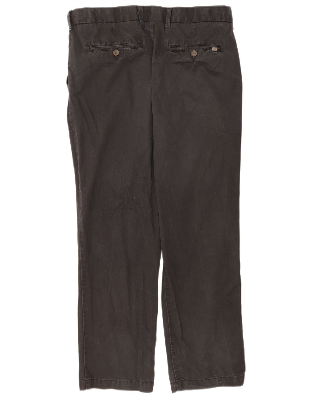Marks & Spencer Pantalon Chino Regular Homme W34 L29 Coton Noir