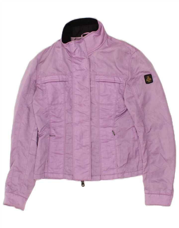 REFRIGIWEAR Womens Rain Jacket UK 10 Small Purple Vintage Refrigiwear and Second-Hand Refrigiwear from Messina Hembry 