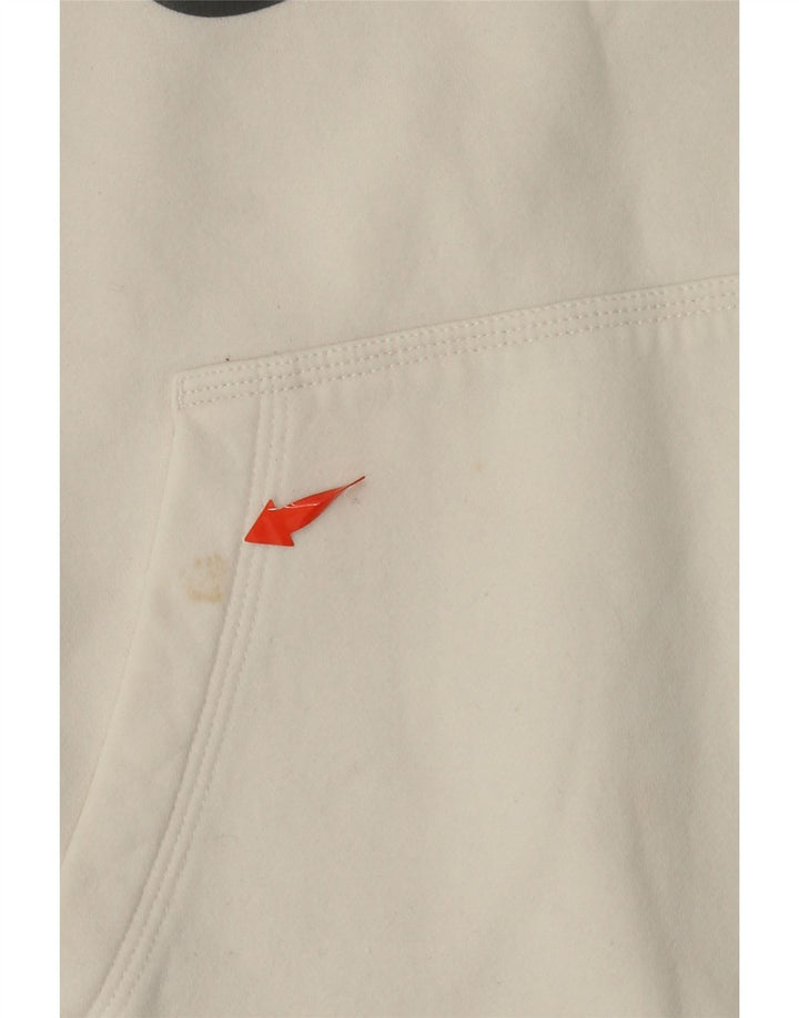 NIKE Pull à capuche graphique coupe standard pour garçon 10-11 ans Blanc moyen