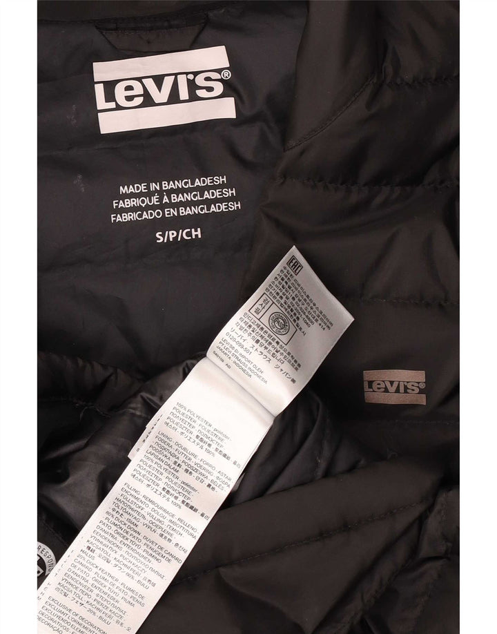 Levi's Veste Rembourrée Homme Petit Noir Polyester