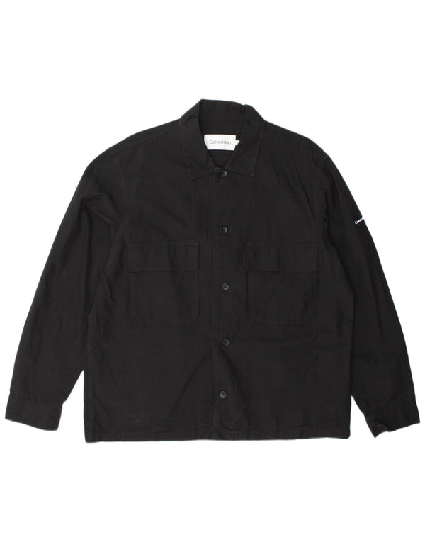 Calvin Klein Chemise Homme XL Noir Coton