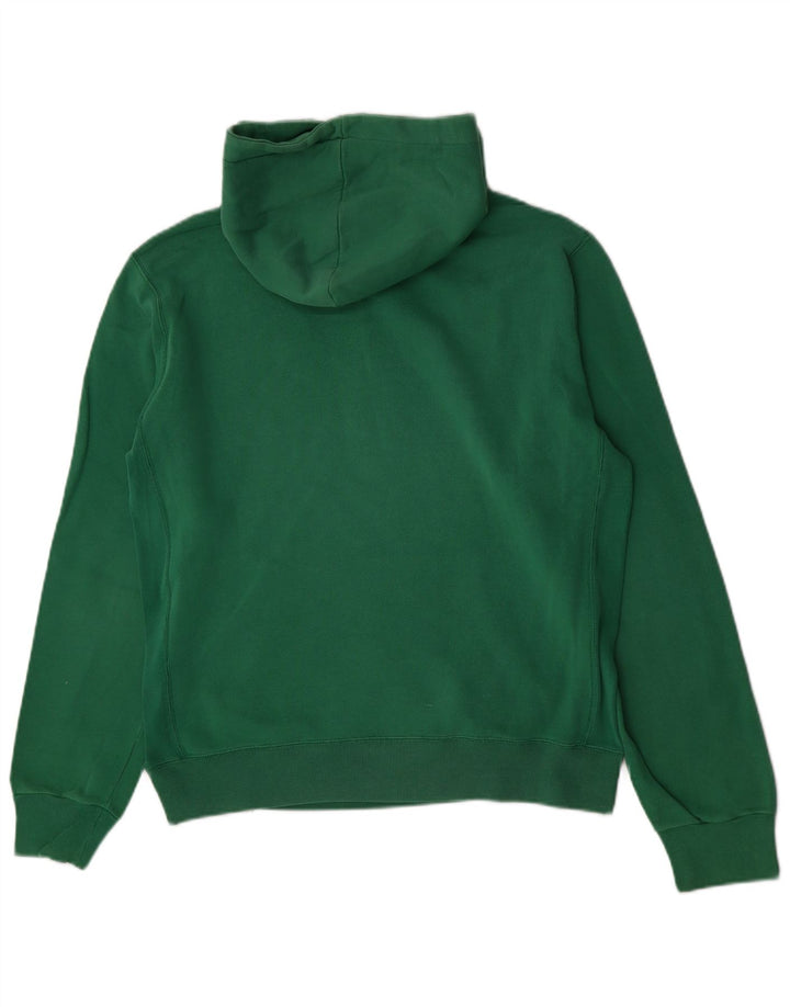 Converse Pull à Capuche Graphique Homme Vert Moyen Coton