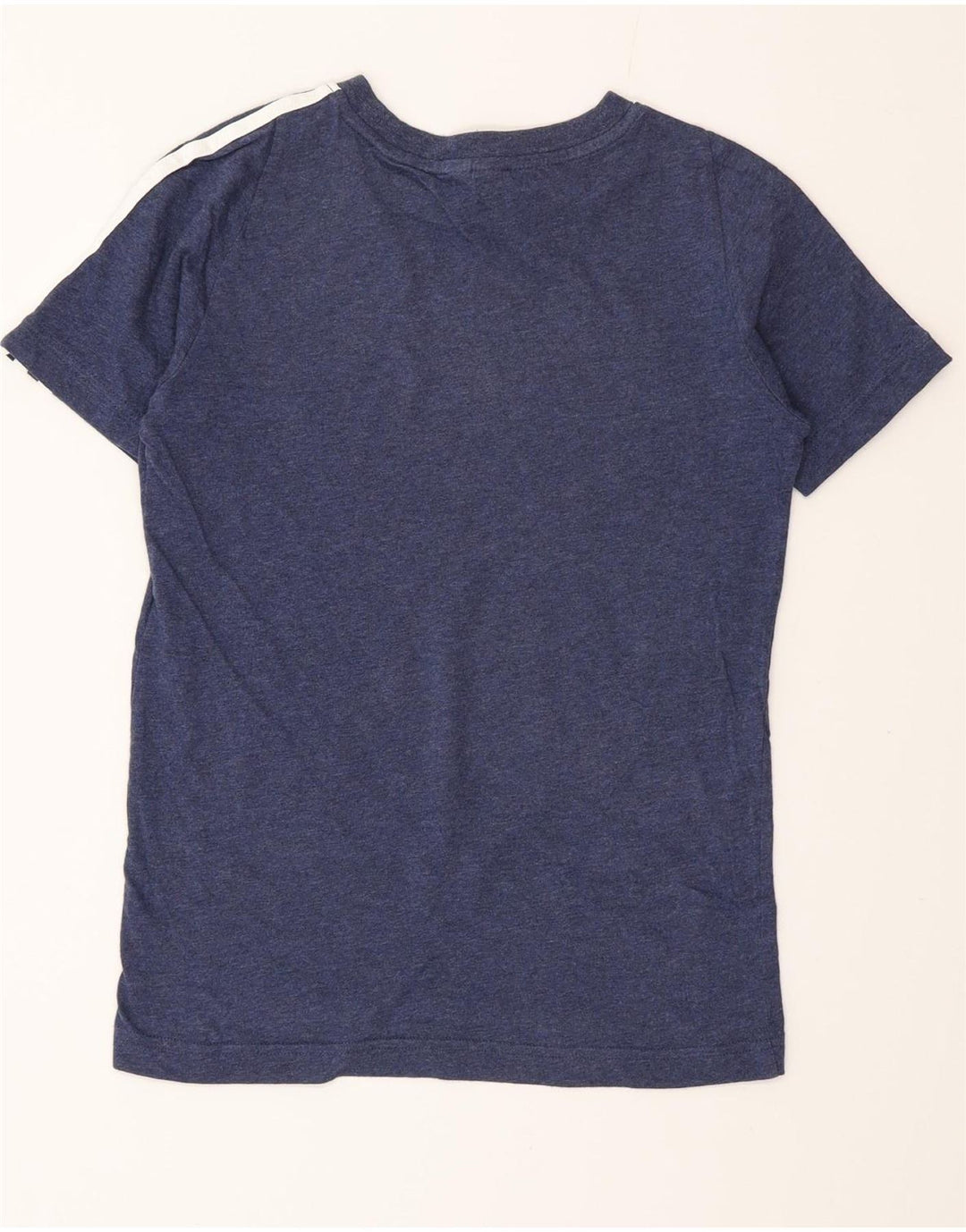 Adidas T-Shirt Top Garçon 9-10 Ans Bleu Marine