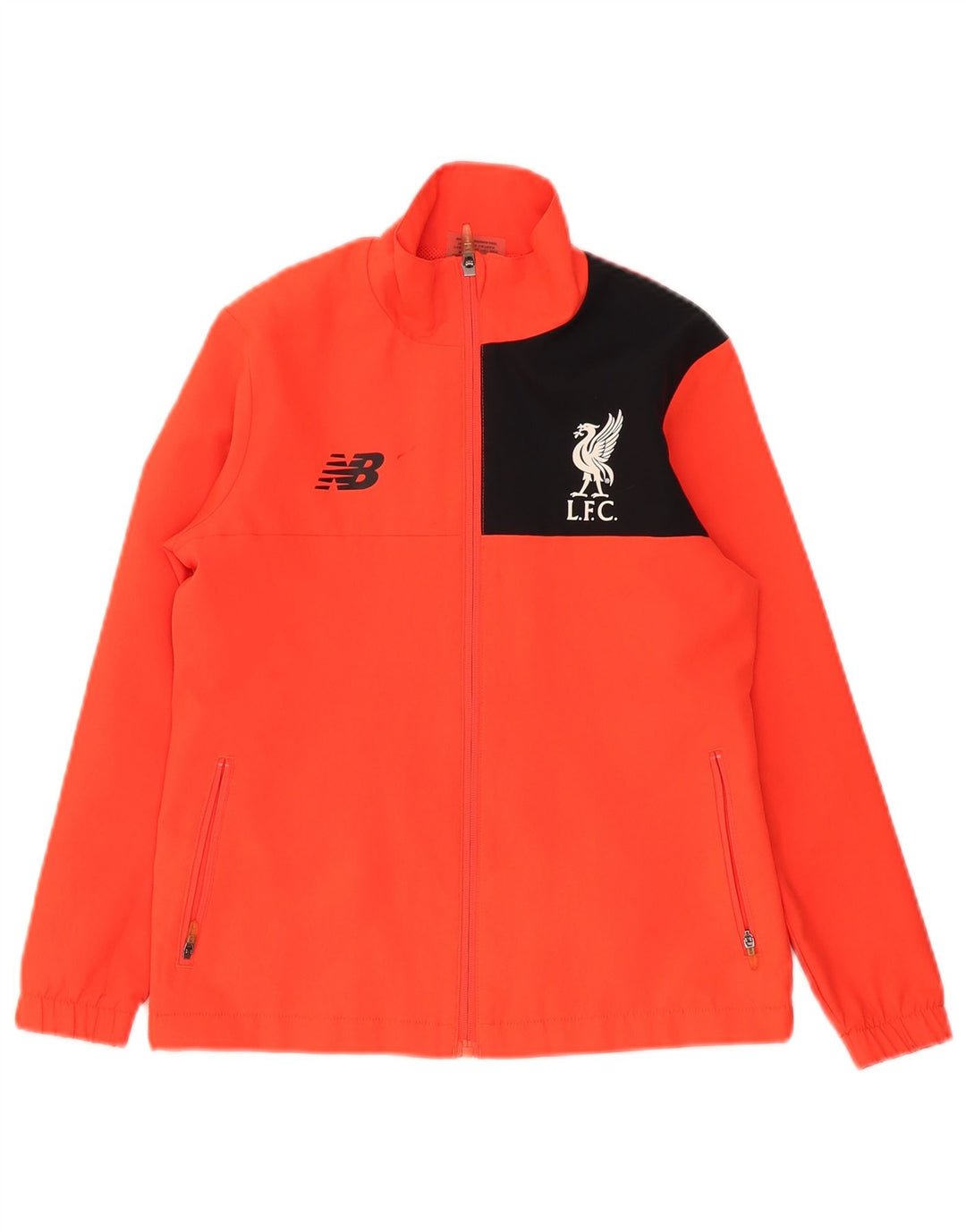 New Balance Veste de survêtement Liverpool pour garçon 11-12 ans Orange moyen