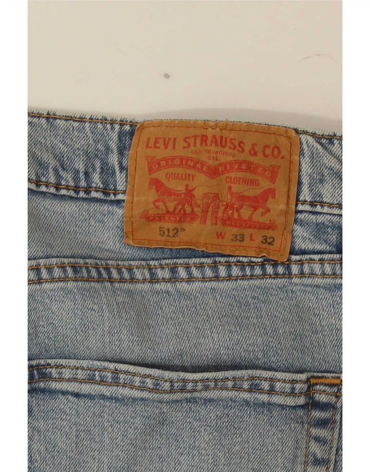 Levi's Jean 512 Slim Tapered Homme Bleu W33 L27