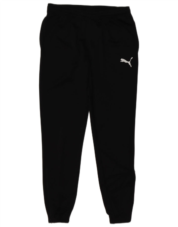 Puma Pantalon de survêtement pour femme Joggers UK 14 Medium Noir Polyester