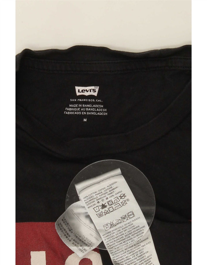 Levi's Tee-Shirt Graphic Homme Noir Moyen Coton