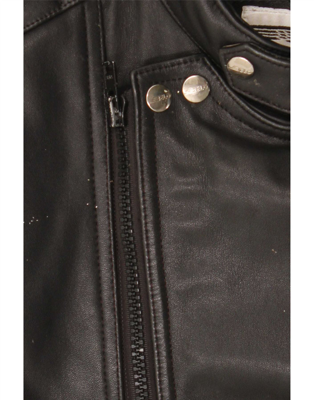 Belo Tours Veste de course en cuir pour homme EU 50 Large Noir