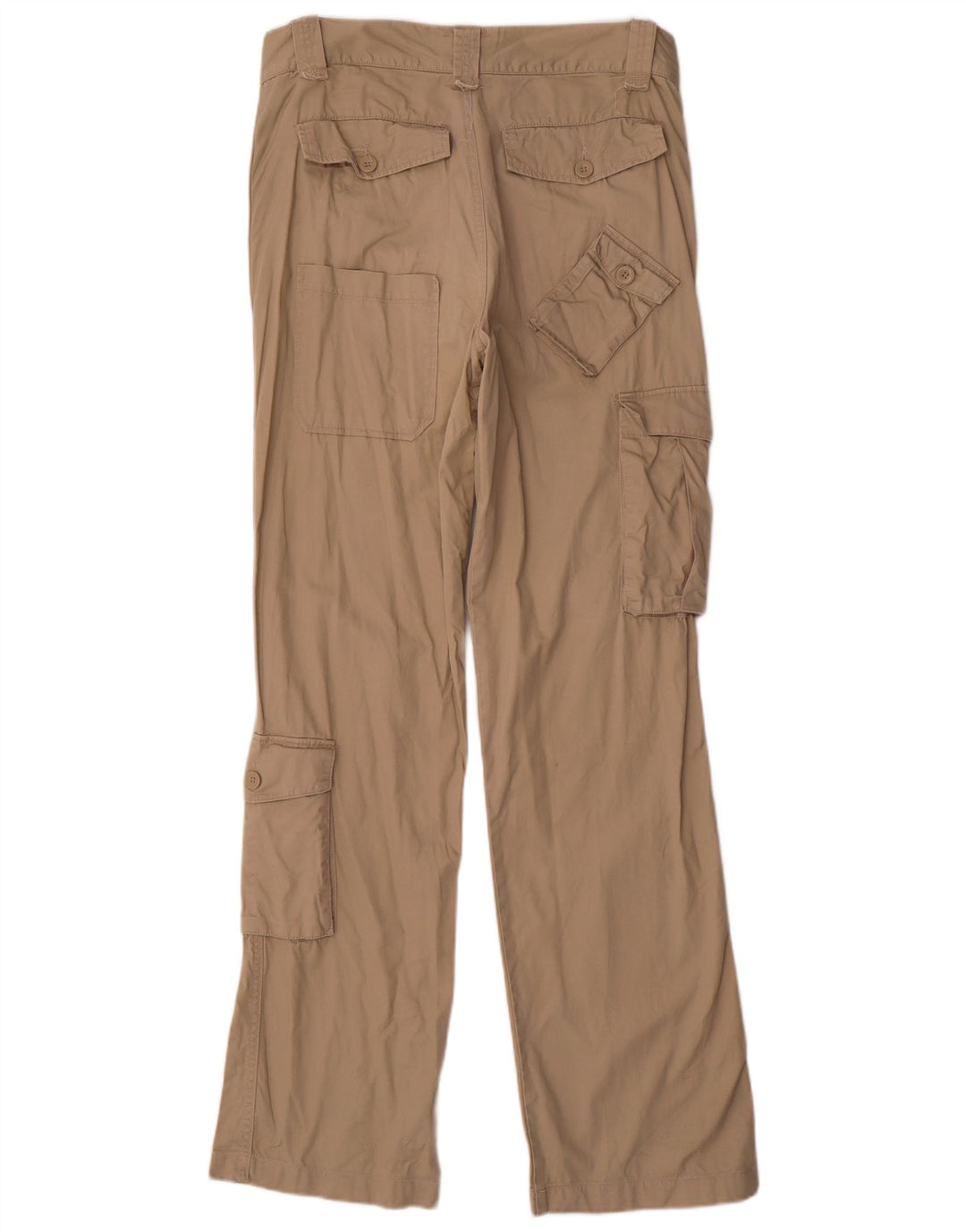 Pantalon Cargo Droit Homme Vintage IT 46 Petit W32 L34 Coton Beige
