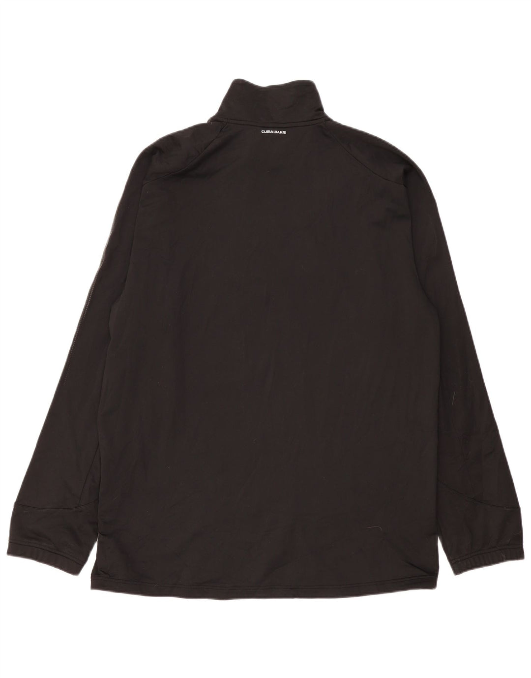 ADIDAS Sweat-shirt Climawarm à col zippé pour homme XL Noir Polyester