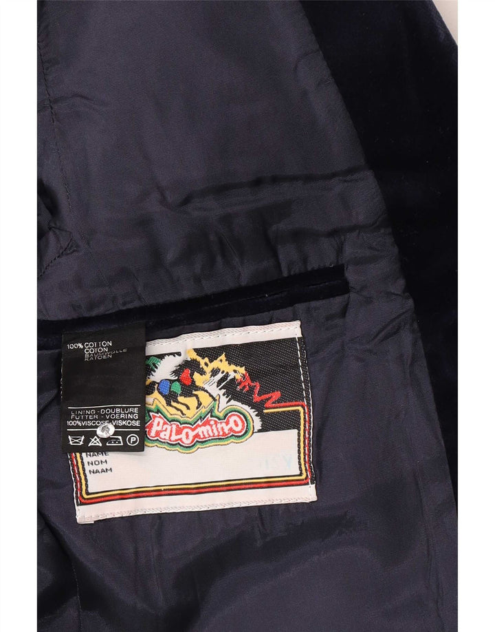 Palomino Veste Blazer 2 Boutons Garçon 11-12 ans Bleu Marine Coton