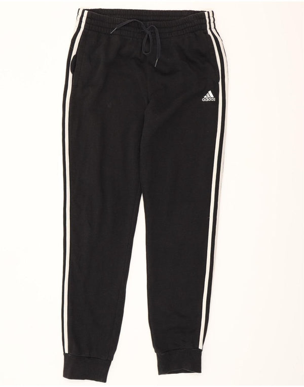 Adidas Pantalon de survêtement pour homme en coton noir Taille L