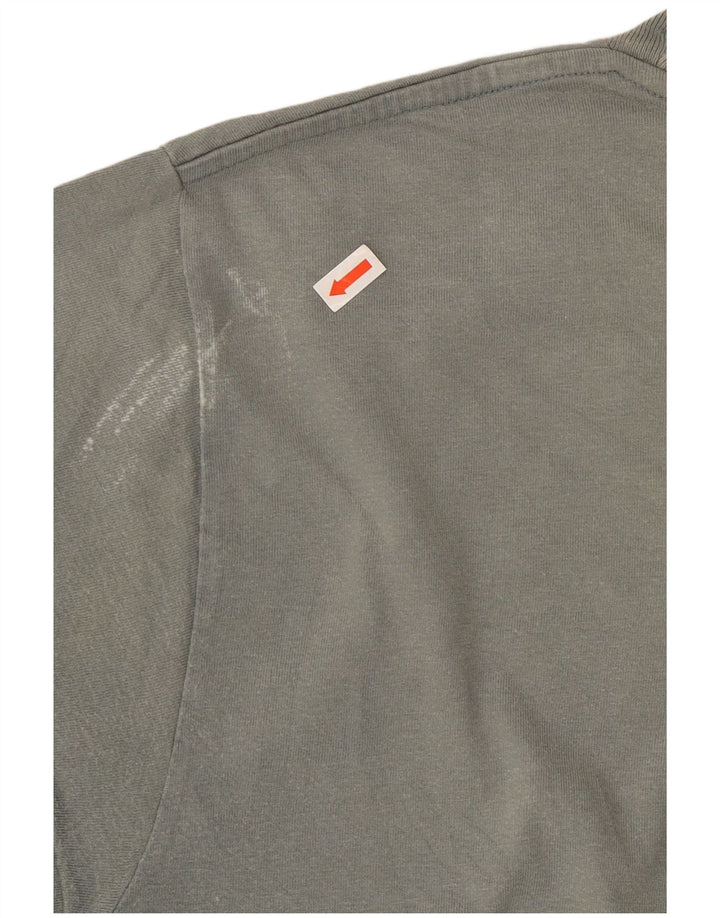 CHAMPION T-Shirt Homme Bleu Moyen Coton