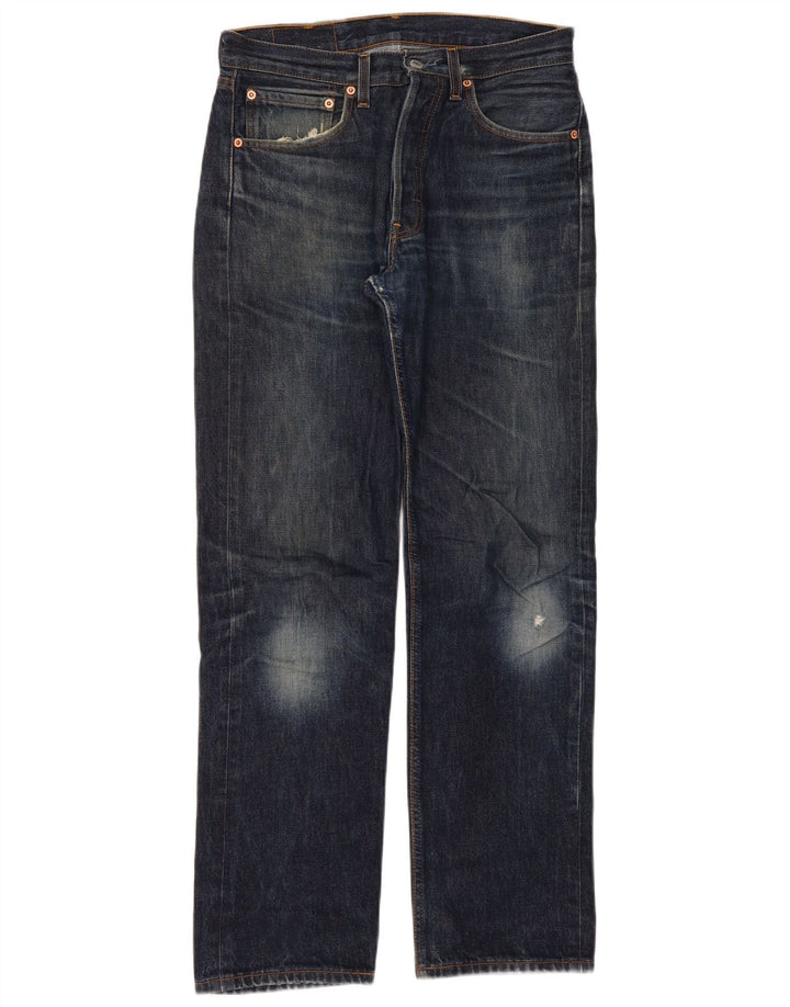 Levi's Jean Droit 501 Femme W31 L32 Bleu Marine
