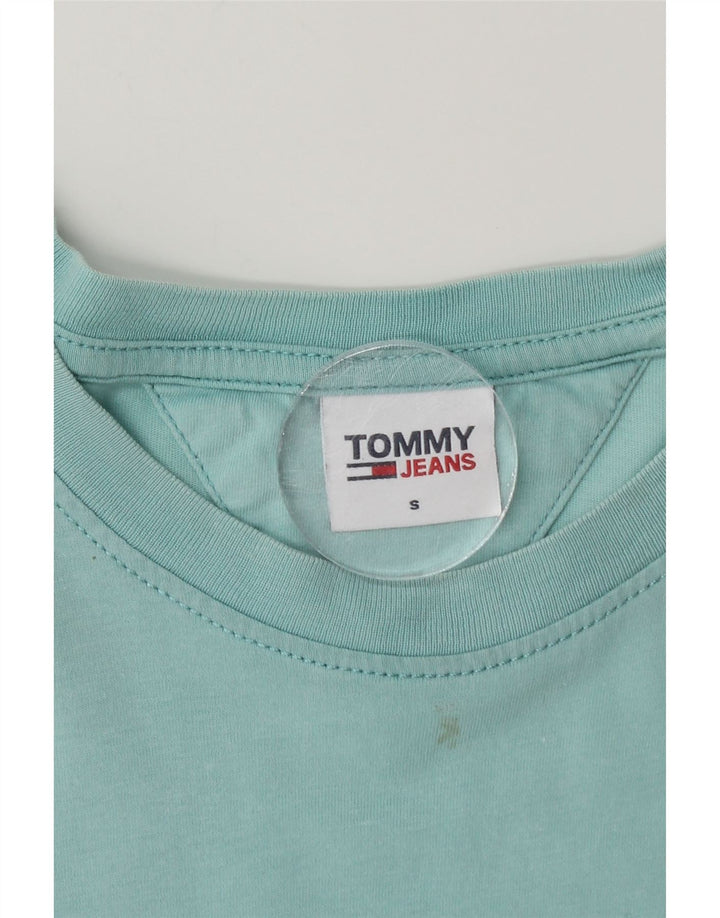 Tommy Hilfiger T-Shirt Graphique Homme Petit Bleu Coton