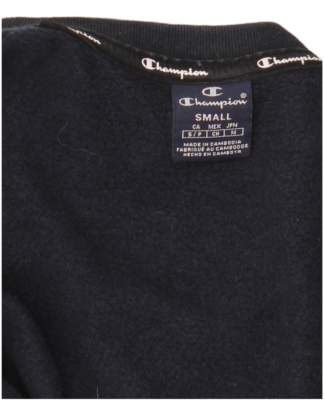 Champion Sweat-shirt graphique pour hommes, petit, bleu marine
