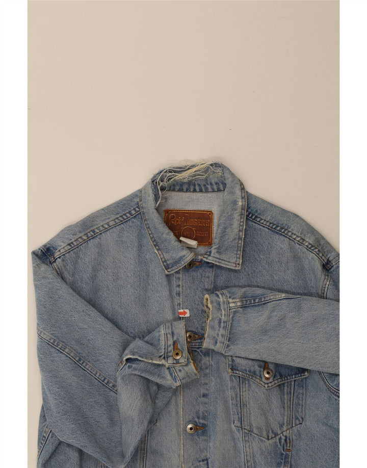 ROY ROGERS Veste en jean pour homme UK 38 Bleu moyen