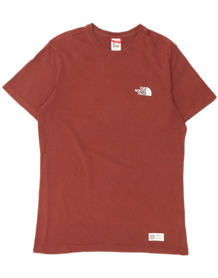 The North Face T-Shirt Graphique Homme Marron Moyen Coton