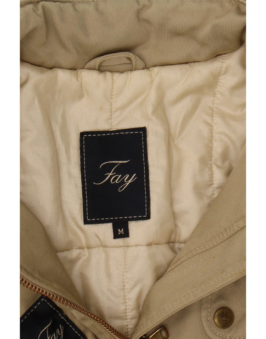 Fay Veste utilitaire pour femme UK 12 Beige moyen Polyamide