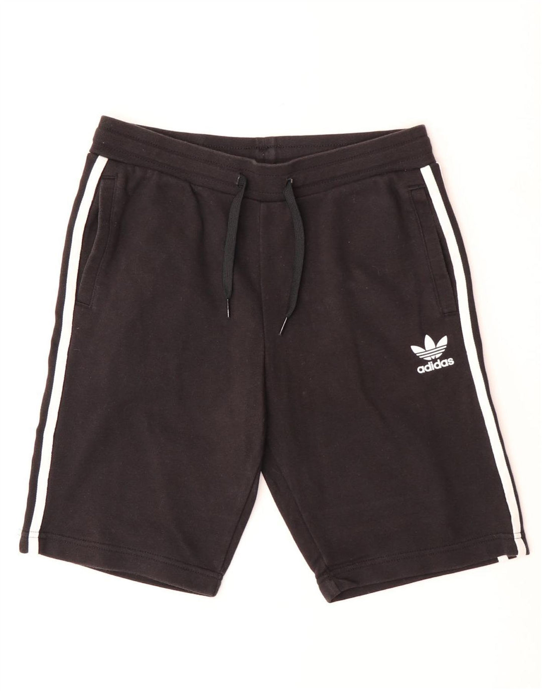 Adidas Short de Sport Garçon 12-13 Ans Noir Coton