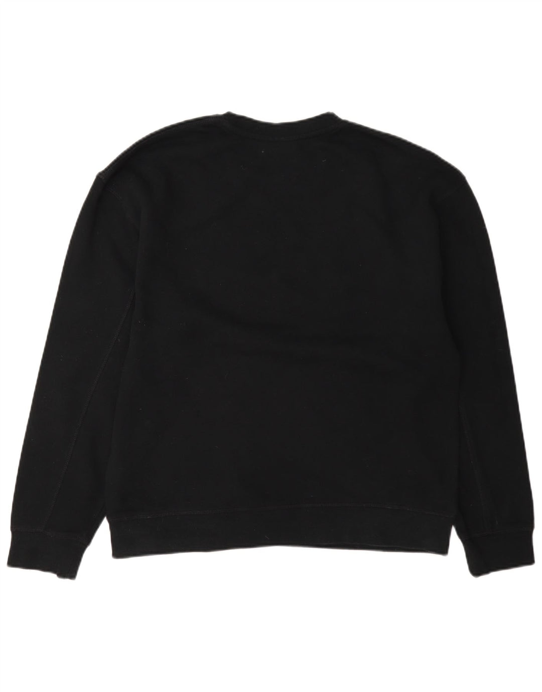 Topshop Sweat-shirt surdimensionné pour femme UK 10 Petit coton noir