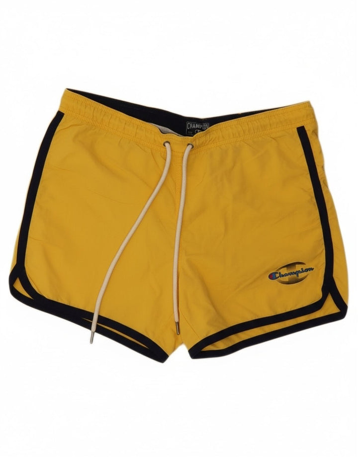 Champion Short de Bain Homme Jaune Moyen