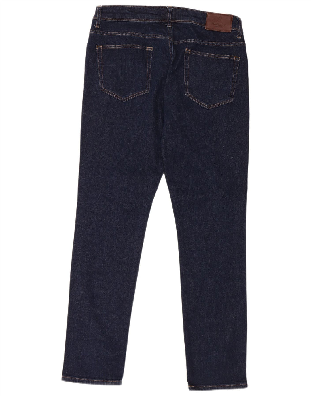 Hackett Jean Slim Homme W34 L31 Bleu Marine Coton