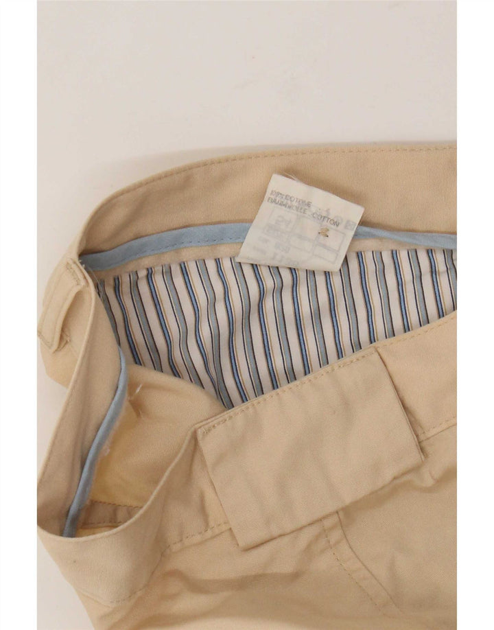 Mash Pantalon Chino Homme W36 L34 Coton Beige