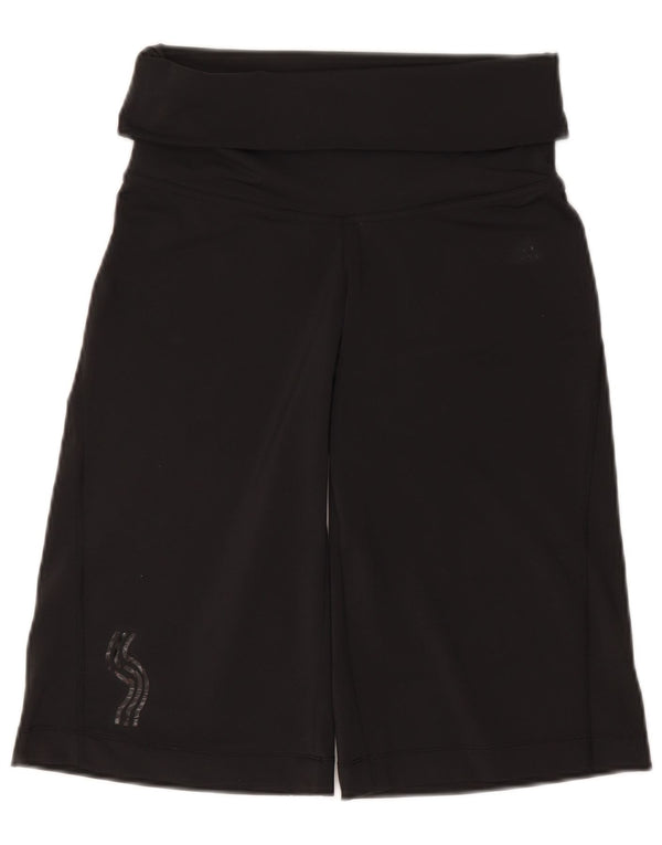 Adidas Climalite Bermuda Sport Short UK 8 Petit Noir Polyester