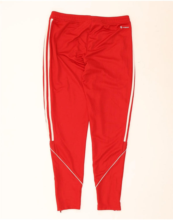 Adidas Pantalon de survêtement Aeroready Regular Fit pour femme UK 14 Rouge moyen