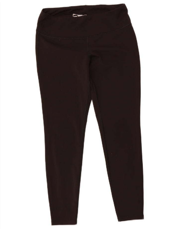 NEW BALANCE Leggings Femme UK 14 Large Noir Polyester