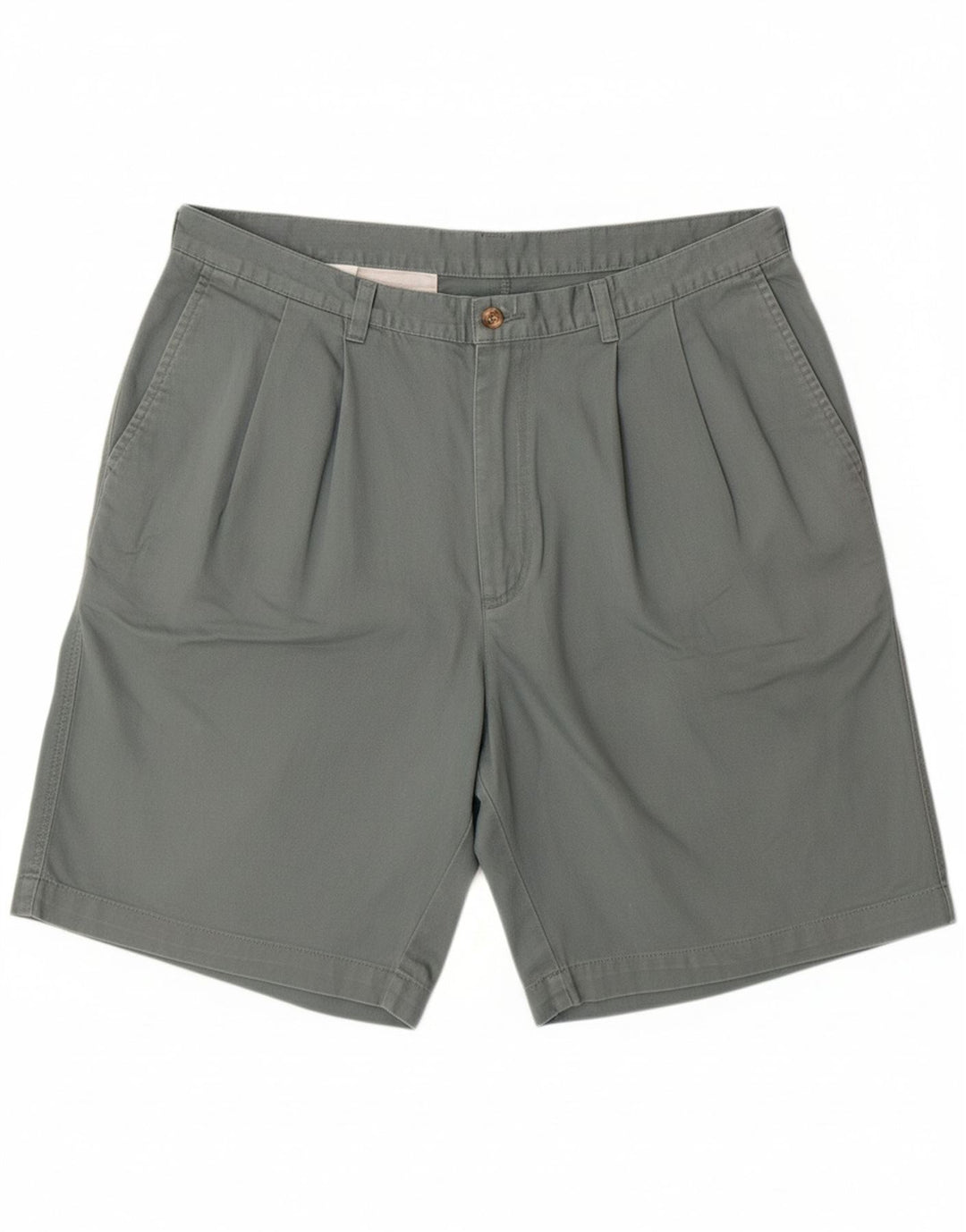 ST. BERNARD Mens Pegged Chino Shorts W38 XL Grey Cotton