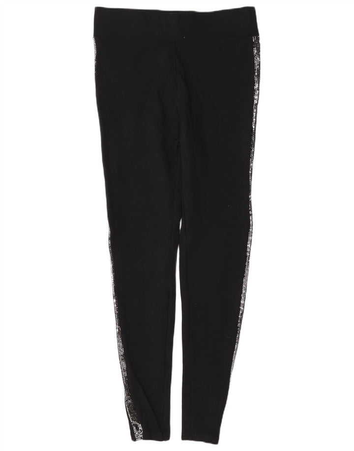 Marks & Spencer Leggings pour femme UK 10 Small Noir Viscose