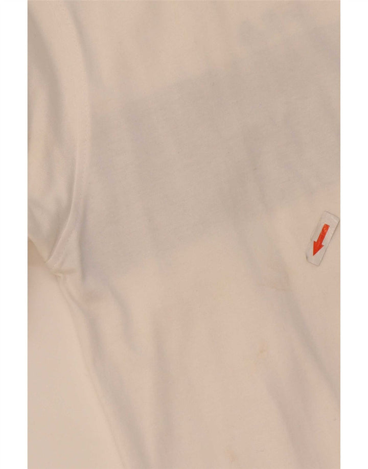 Fila Veste de survêtement pour homme en coton color block Small Blanc