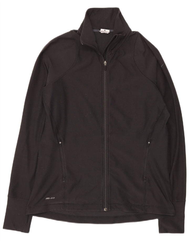 NIKE Veste de survêtement Dri Fit pour homme XL Noir Polyester