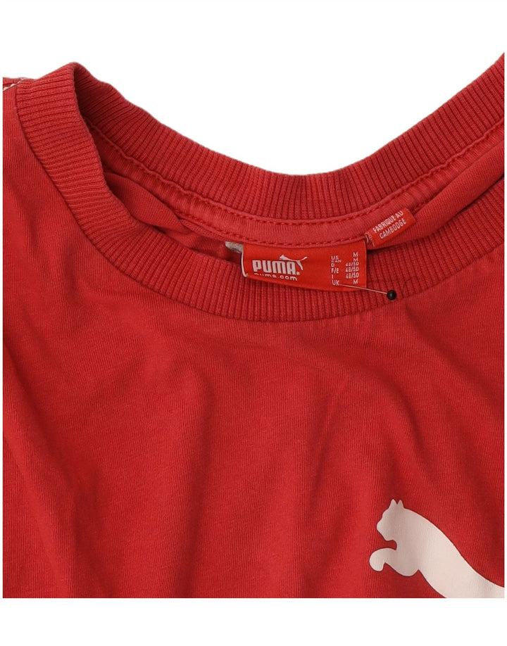 Puma Tee-Shirt Graphic Homme Rouge Moyen