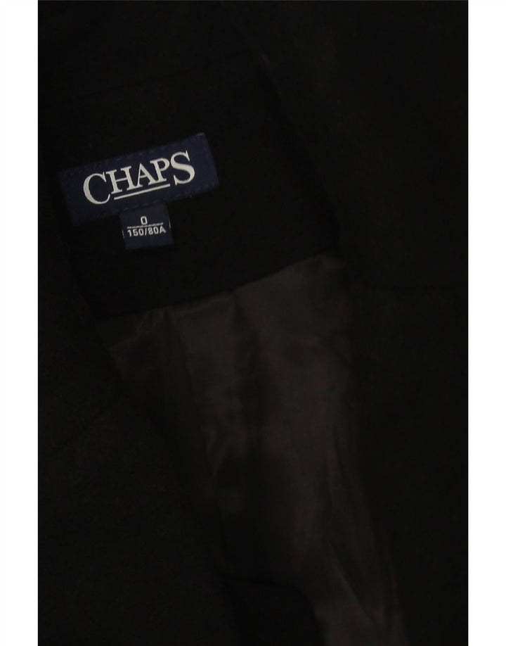 Chaps Pardessus surdimensionné pour femme US 0 XS Noir