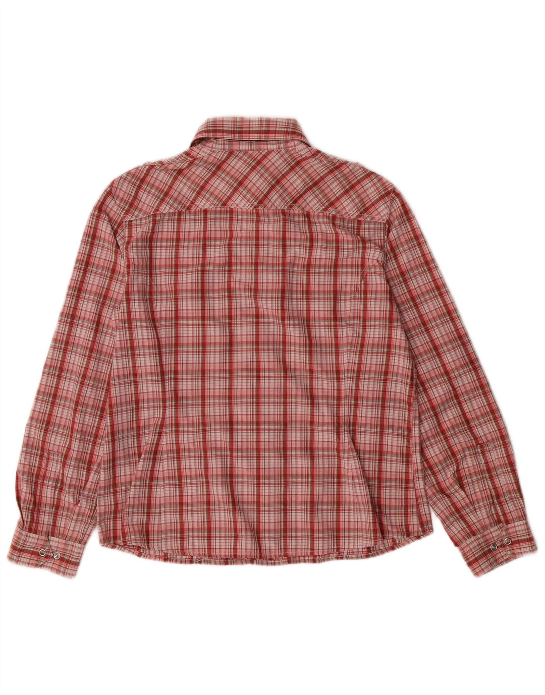 Schoffel Chemise Slim Fit UK 44 Medium Red Check Polyamide