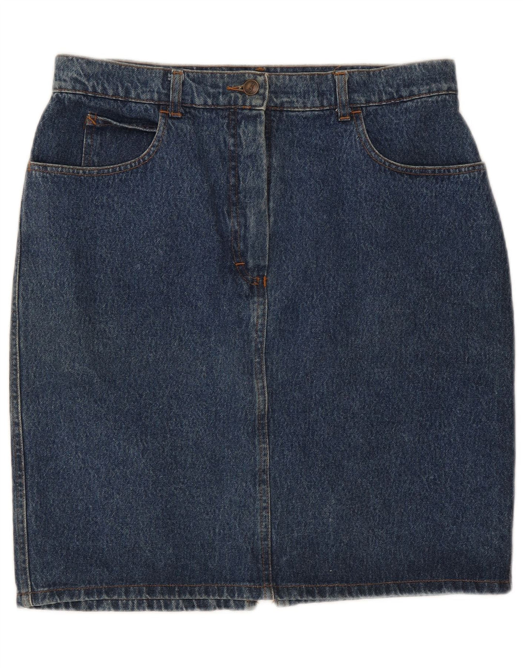 jupe en denim femme vintage W32 Grand Bleu