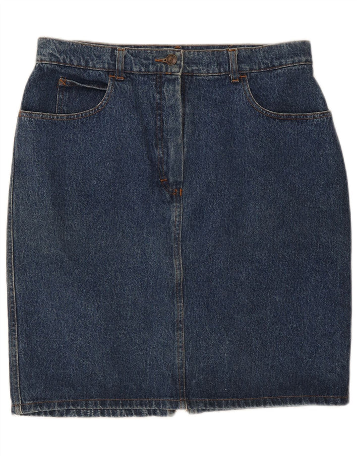 jupe en denim femme vintage W32 Grand Bleu