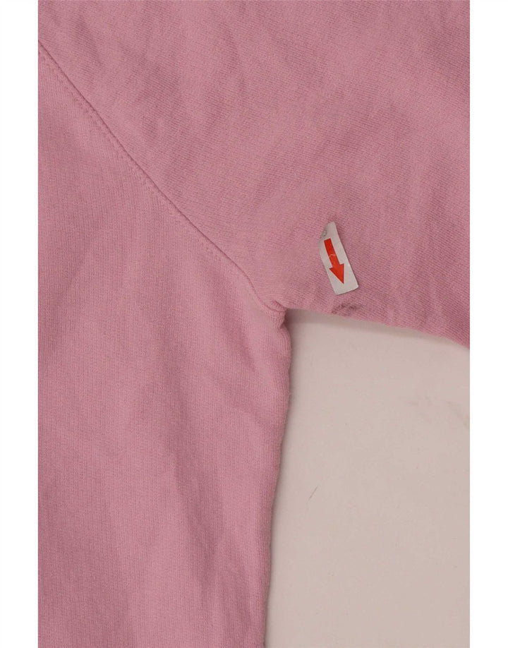 Champion Sweat-shirt graphique pour femme UK 10 Petit Rose Polyester