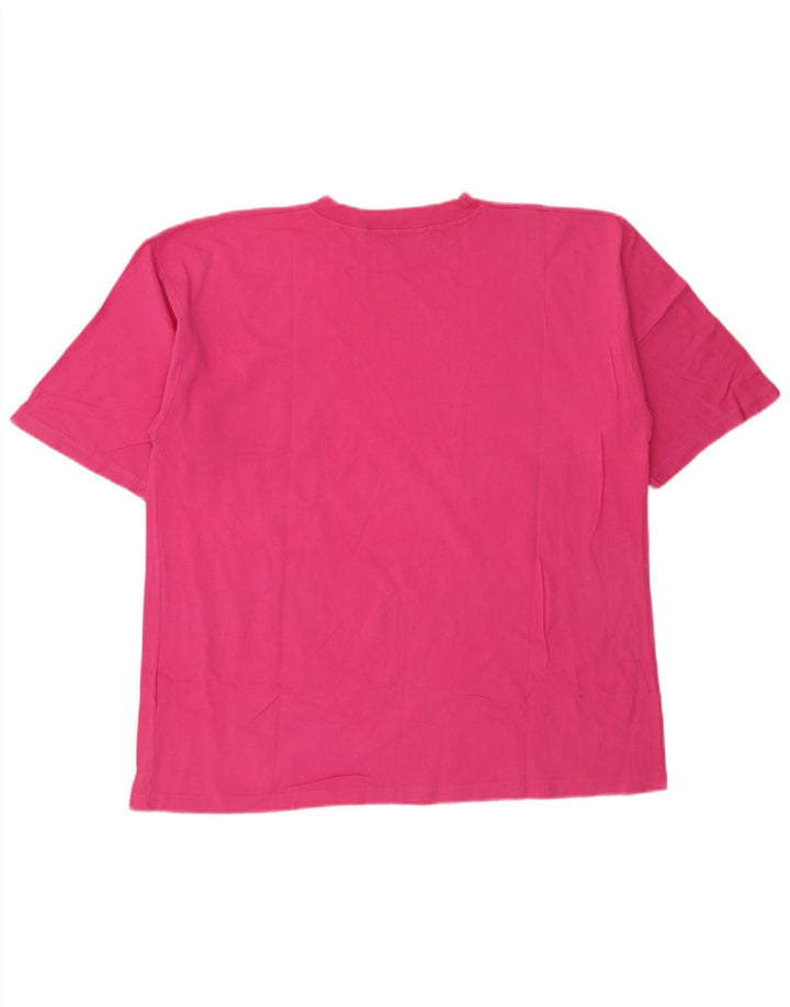 CONTE OF FLORENCE T-Shirt Femme Top IT 48 XL Rose Coton