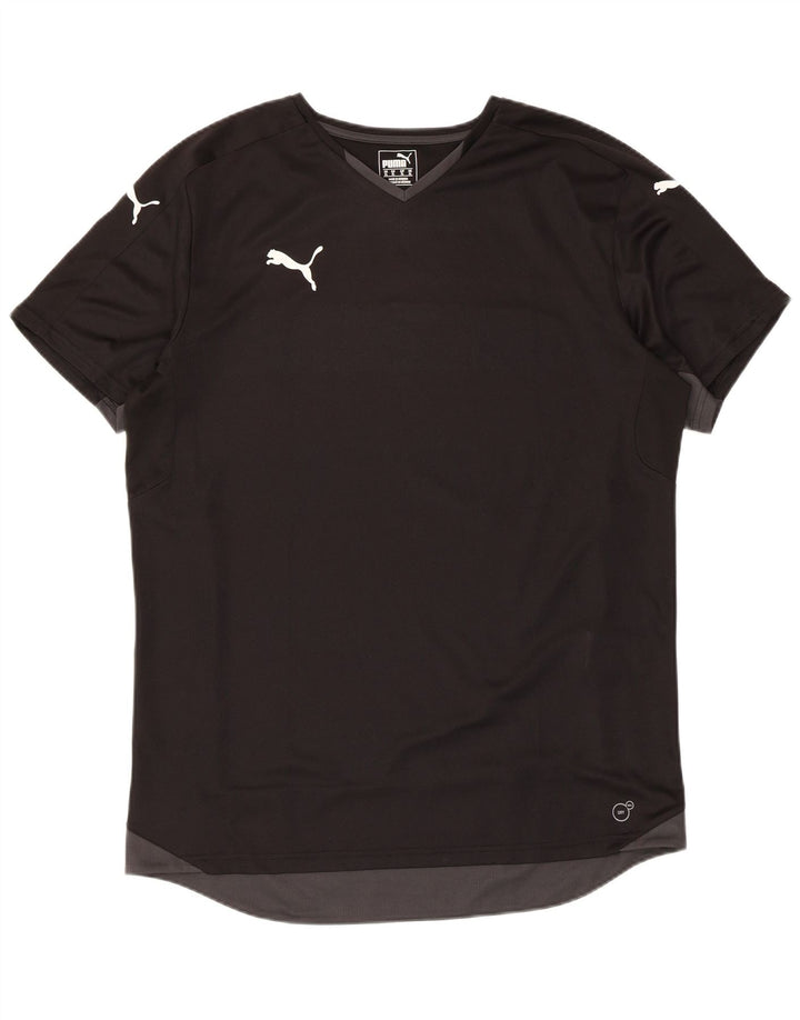 Puma T-Shirt Lash Homme Noir XL Polyester Colorblock
