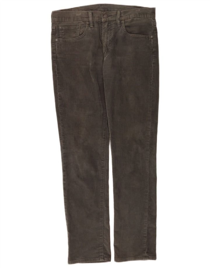 Levi's Pantalon 511 Slim Velours Côtelé Homme W32 L32 Gris