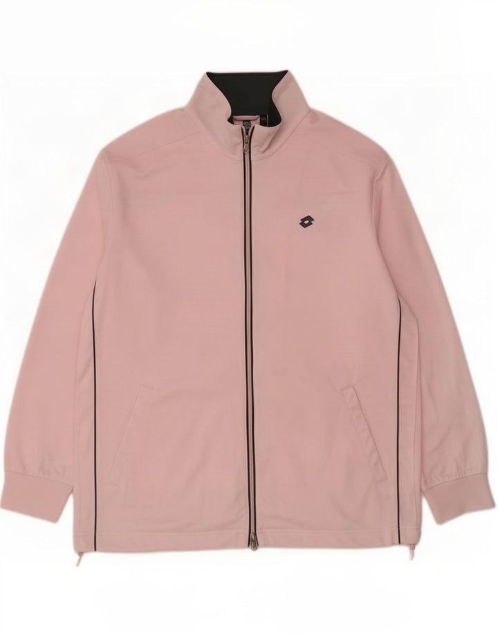 Lotto Veste de survêtement pour femme UK 20 2XL Rose Polyester